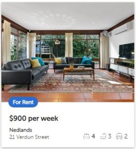 Rental appraisal Nedlands WA 6009