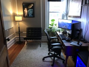Setting up a home office