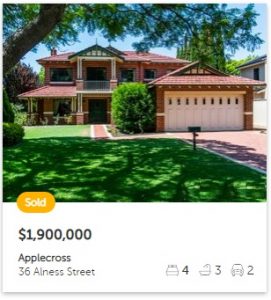 Real estate appraisal Applecross WA 6153