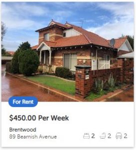Rental appraisal Brentwood WA 6153
